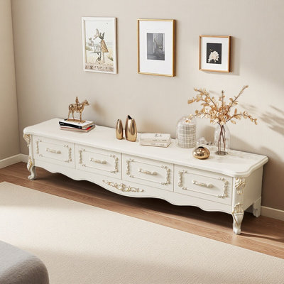 American-style Light Luxury Design TV Cabinet