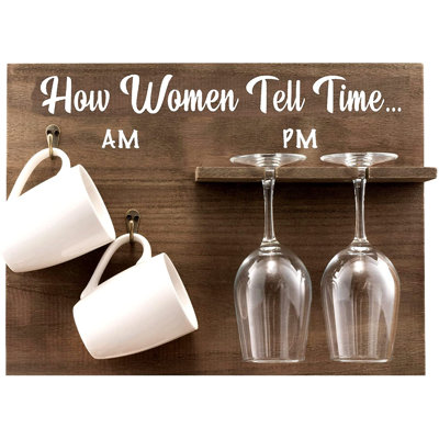 Altemar Glass Wine Glass Rack in Clear