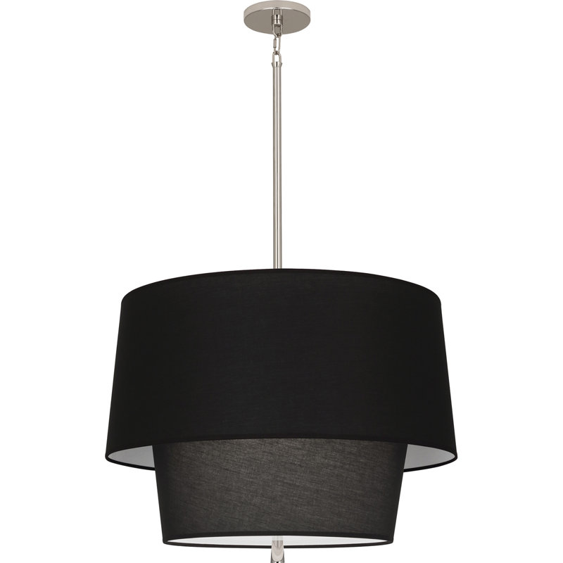 Decker 3 - Light Chandelier, Polished Nickel