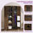 23.6" W Wood Storage Cabinet Cleaning Tool Cabinet-1314681877
