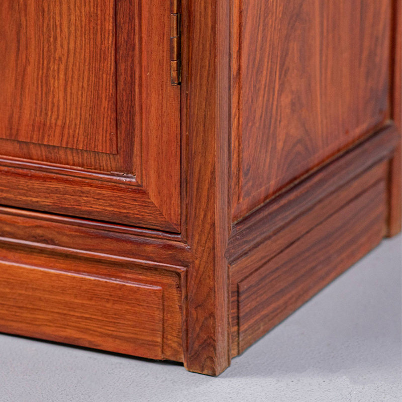 Solid wood practical storage shoe cabinet
