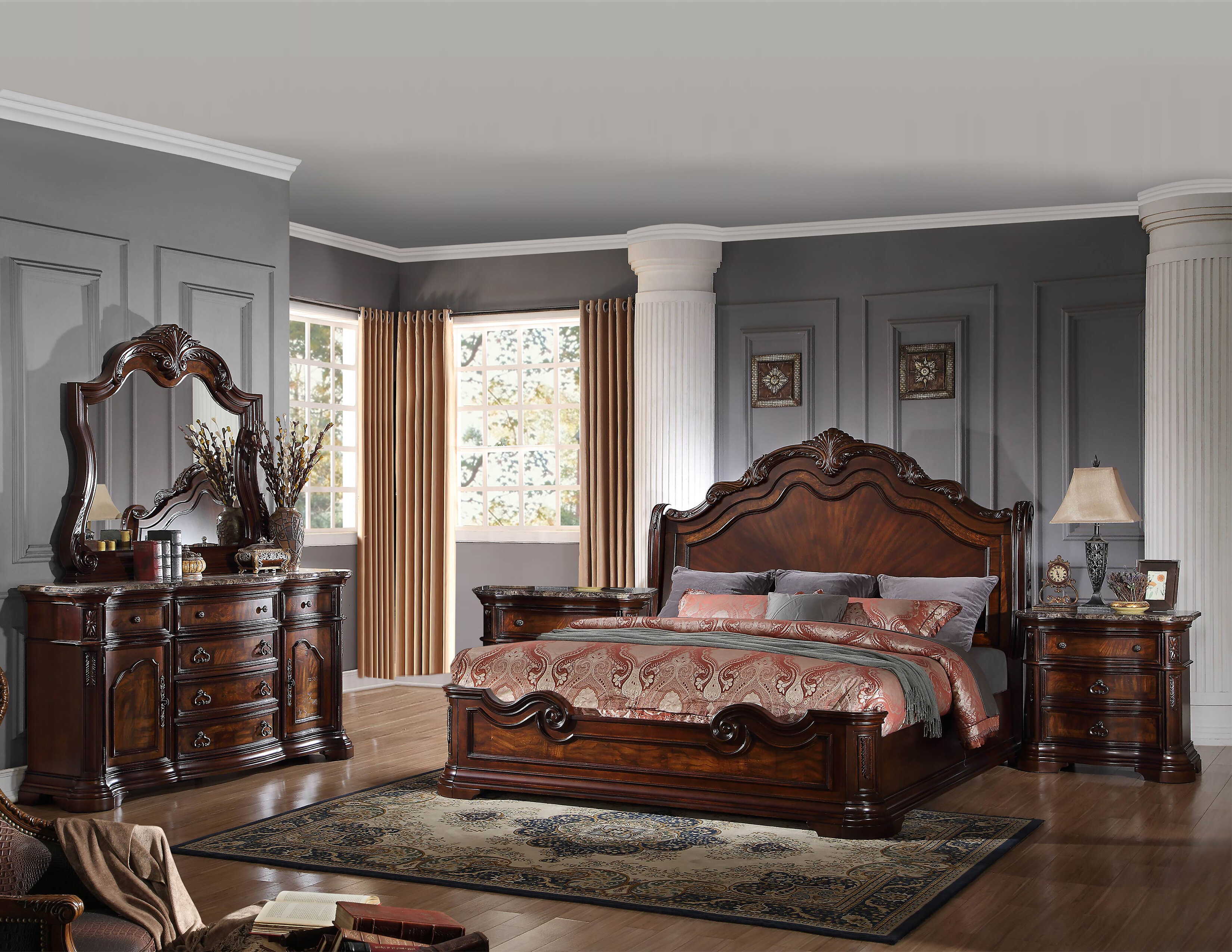 astoria grand fletcher 5 piece bedroom set & reviews | wayfair