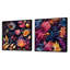 Maissane - Ensemble de 2 collages carrés botaniques abstraits-101849184-101849178