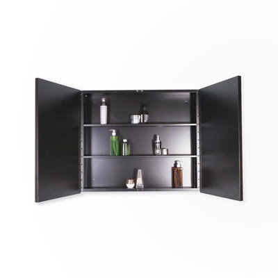 Recessed Bathroom Medicine Cabinet With Mirror