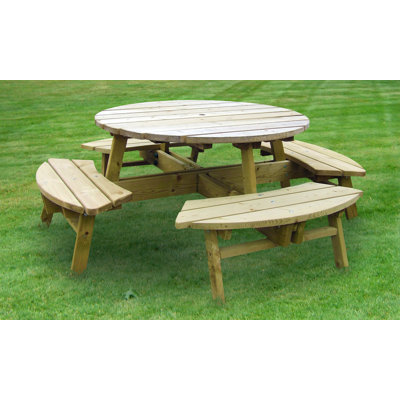 8-Sitzer Picknicktisch Dracut