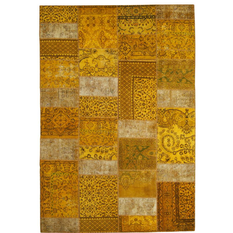 One-of-a-Kind Rectangle 6'9" X 9'11" Hand Knotted Area Rug