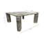 Table basse décorative carrée en marbre avec coins arrondis Kramer
