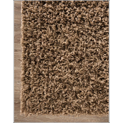 Tapis shaggy en mérinos couleur café, 152 x 213 cm, moderne et doux, 213 x 152 cm, idéal pour une décoration intérieure chaleureuse et élégante.