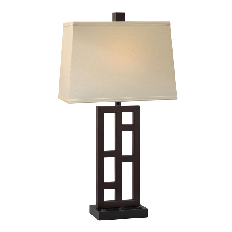 Downtown Collection Metal Table Lamp, Yes