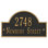 2-Line Wall Address Plaque