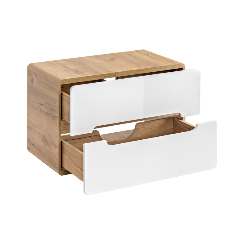 Abdarahman 800mm Single Bathroom Vanity with Basin, White