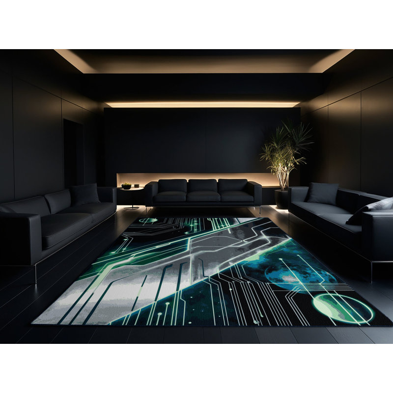 Stellar Realm Rug, Rectangle 2' x 3'