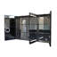 Armoire de salle de bain 53 pouces noir mat avec miroir et lumière DEL-129240353