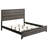 Carina Rustic Eastern King Panel Bed