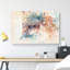 Fox in Abstract - Wrapped Canvas-55316911