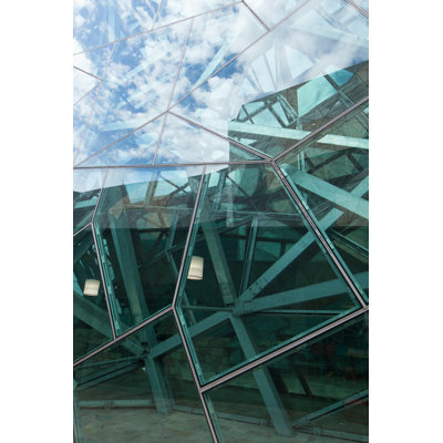 Clouds In Mirror by T-s-x - Wrapped Canvas Print