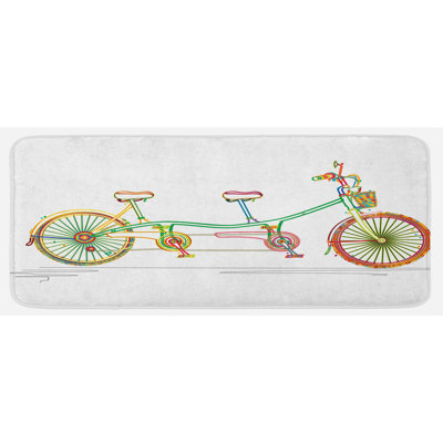 Tapis de cuisine vélo