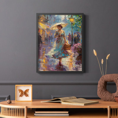 Série CMIX WOMEN - reproduction encadrée de qualité supérieure - prête à être accrochée - aucun clou requis