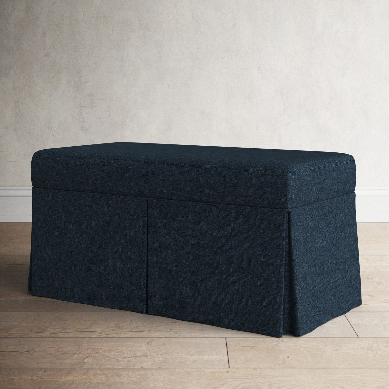 Wyatt Storage Bench, Navy