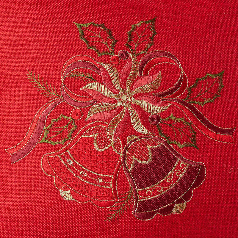 Embroidered Pillow Cover, Pillow Cover Only - No Insert