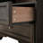 Modern Transitional Accent Storage Cabinet with Arched Glass Doors and Adjustable Shelf-1394738142