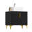 Balconera 30 Inch Single Bathroom Vanity With Ceramic Sink And Engineered Stone Countertop-112456380
