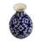 Home&Manor Ceramic Bottle Vase Blue/White-2024963346