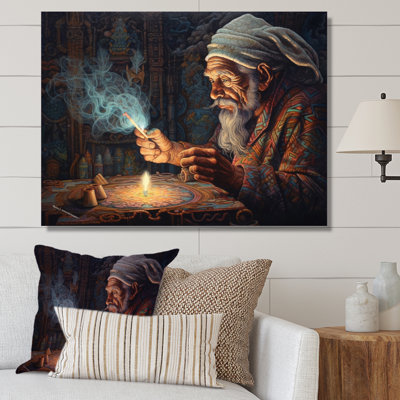 La sagesse du chaman sur toile