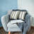 Striped Reversible Throw Pillow