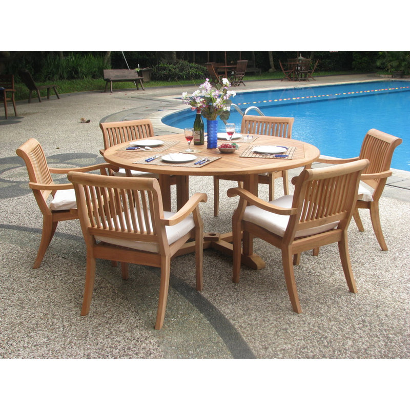 Masten dining set, L 72 po x l 72 po x H 31 po, 4