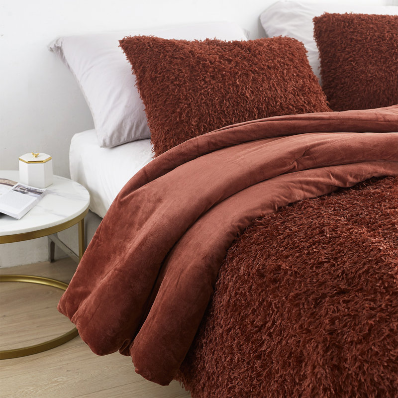 Other Items Polyester Sham Set, Burnt Henna