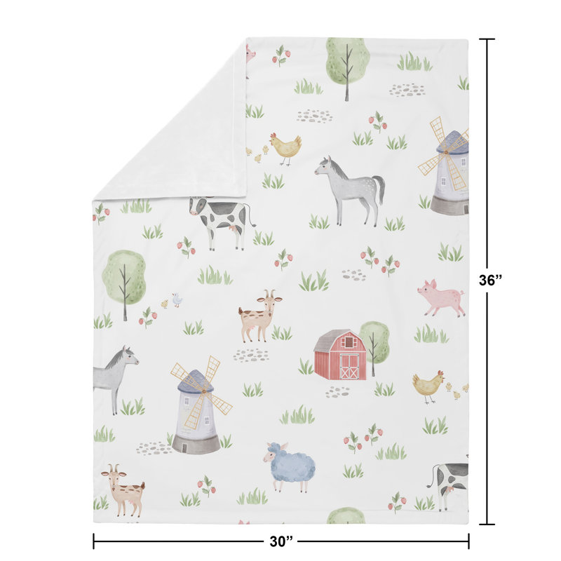 Couverture pour bébé Farm Farm