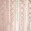 Boho Macrame Textured Cotton Cotton Sheer Curtain Single Panel-1068816030