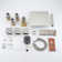 12”Ceiling Mounted Thermostatic Rainfall Shower System with 3 Body Jets and Storage Shelf