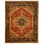 Tapis oriental en laine rouge noué à la main-16327762
