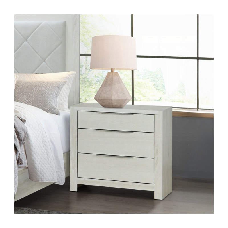 Table de chevet Jehoram, Blanc