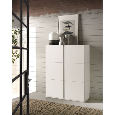 24 Pair Shoe Storage Cabinet