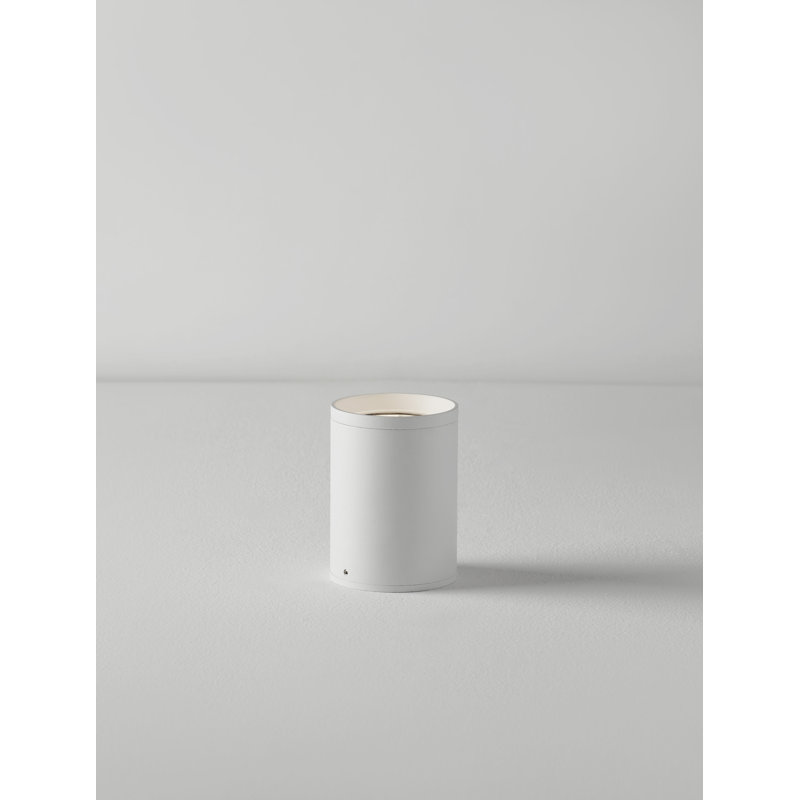 LED Outdoor Flush Mount, White