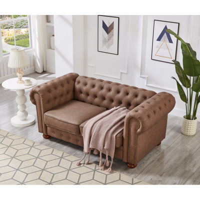 Canapé Chesterfield Modern en similicuir Chesterfield