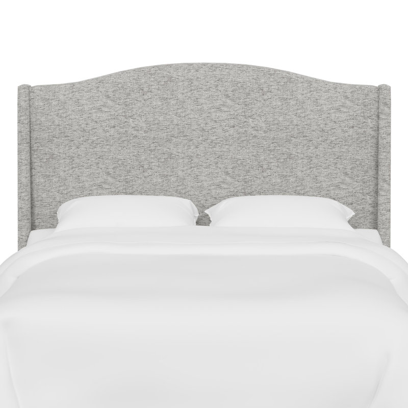 Tête de lit tapissier à oreilles Byrd, Très grand, Milsap Spray Sustain® Tweed