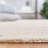 Azrael Hand Tufted Wool Cotton with Latex Geometric Rug in Ivory/Gray-178413222