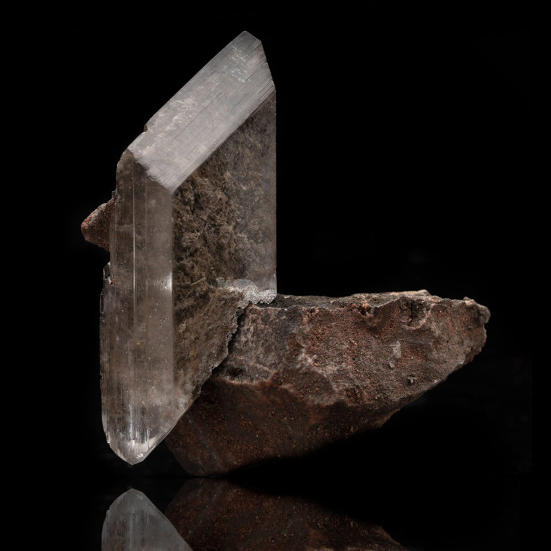 Naica Selenite on Matrix // 175 Grams