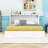 Dulci 1 Drawer Wood Murphy Bed with Sockets & USB Ports-1273290228-1273290230
