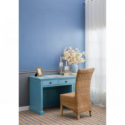 Bureau bleu 50 x 26 x 31 po