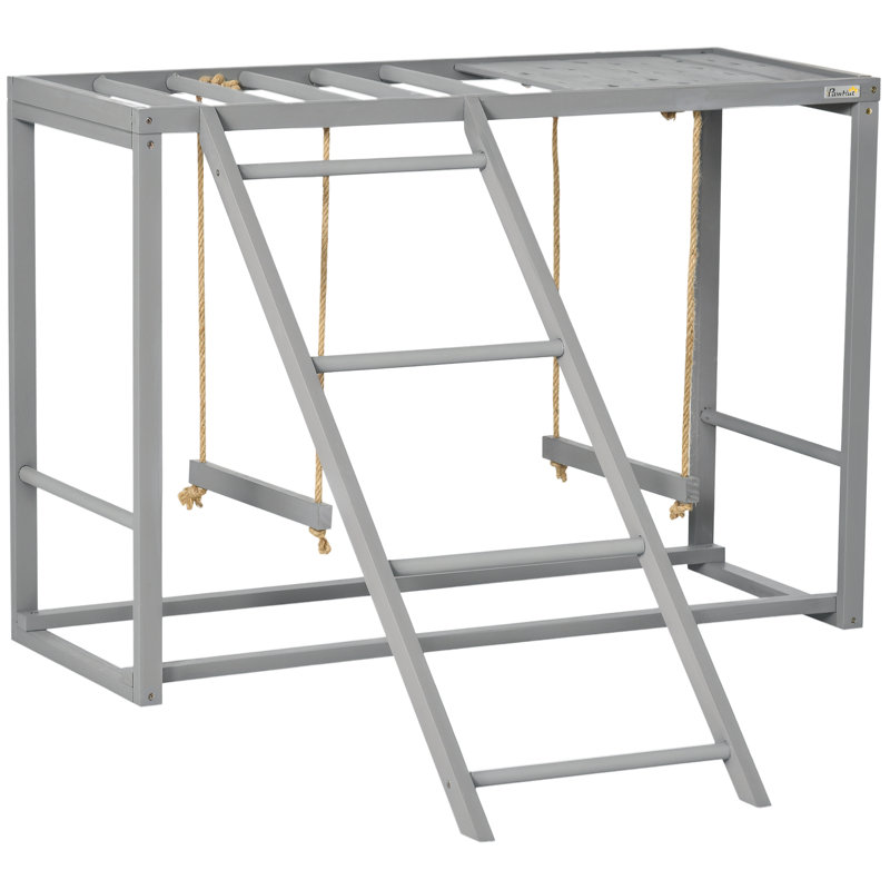 70cm Solid Wood Bird Play Centre,Perch for Floor