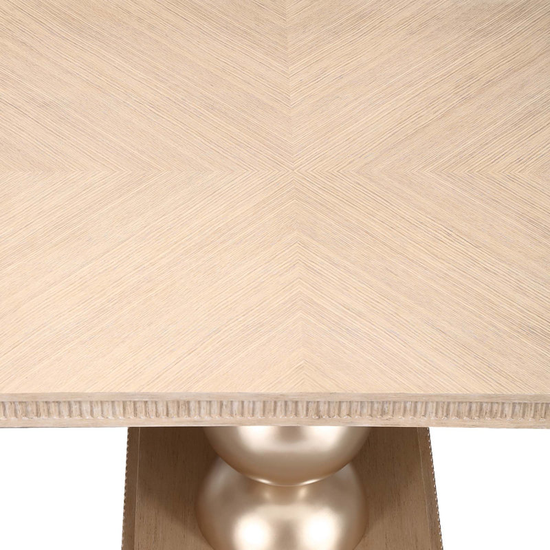 West Kensington Rectangular Dining Table, Medium Yellow Wood