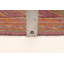Tapis mauve noué à la main de conception unique 3 pi 7 po x 4 pi 5 po Joafa