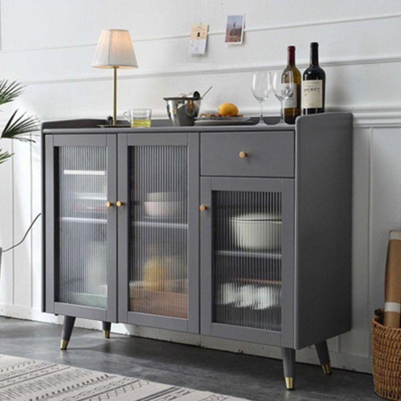 Vitrine murale moderne minimaliste, Gris