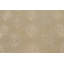 Rug & Kilim’S Square Block Print Rug With Beige And Gold Leaf Florals