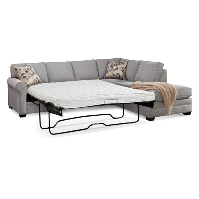 Bedford Two-Piece Bumper Sectional With Sleeper by Braxton Culler